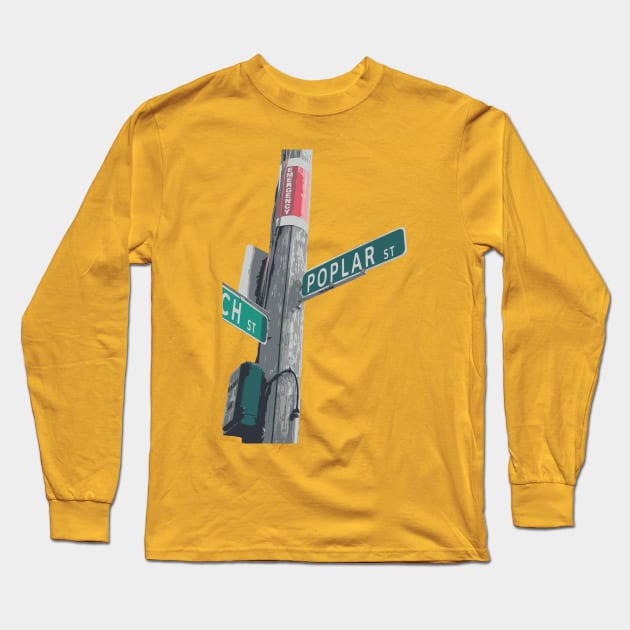 Poplar St Long Sleeve T-Shirt by jbrulmans